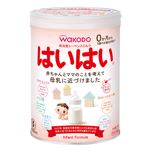 アサヒグループ食品の粉ミルク「和光堂レーベンスミルクはいはい」の ...